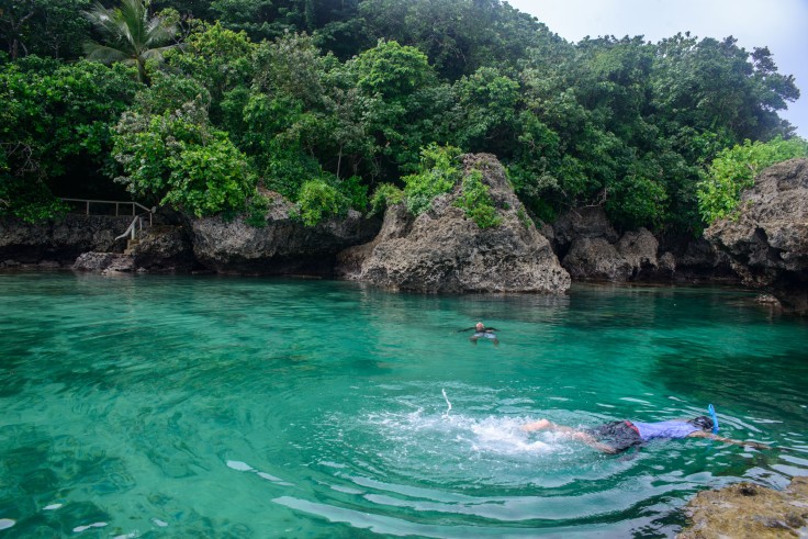 The Magpupunko Rock Pools in Siargao, The Philippines - Photo Courtesy of Journey of a Nomadic Family